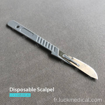 Blade scalpel avec poignée